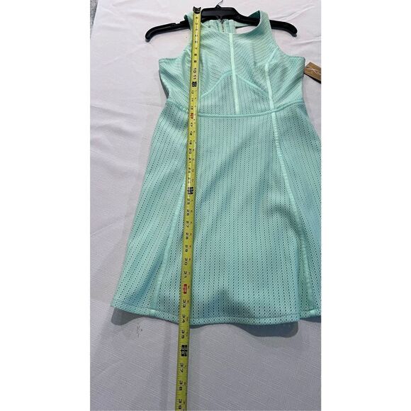 MI AMI EYELET TANK DRESS MINT GREEN WOMENS SZ  S NEW - Picture 7 of 12